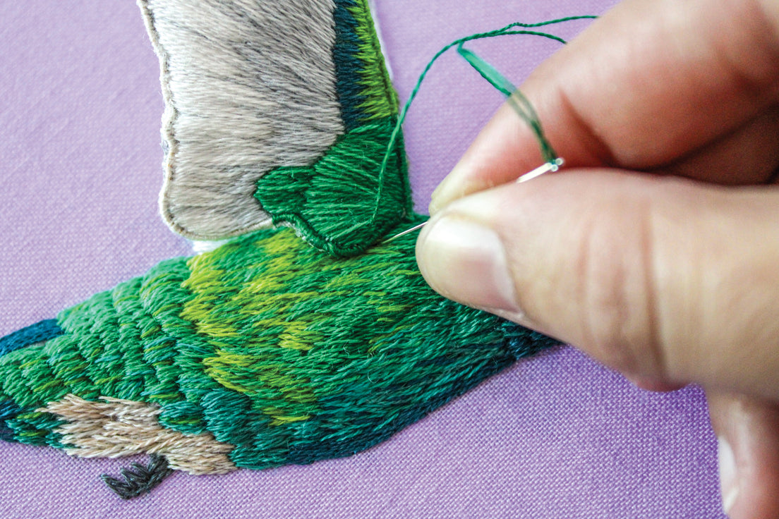Stumpwork Embroidery & Thread Painting Digital Download