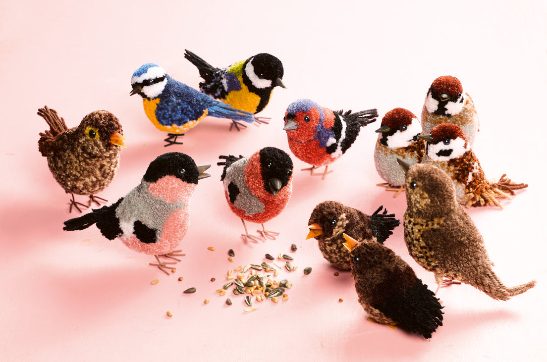 Pom-Pom Birds - Digital Download