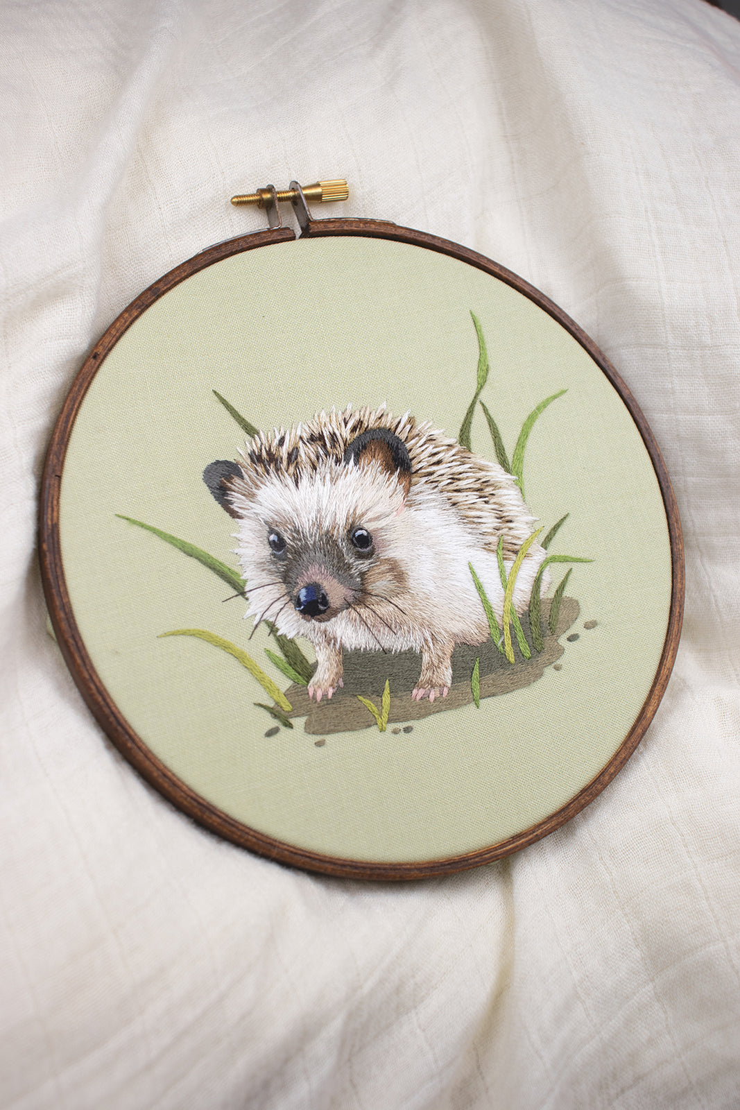 Embroidered Animal Portraits Digital Download