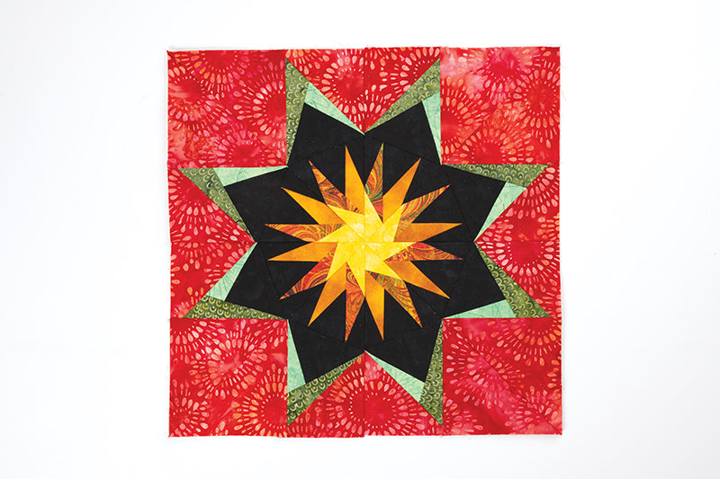 Carol Doak’s Starry Block of the Month