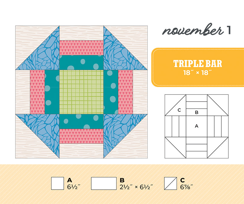 Quilter’s NEW Perpetual Block-a-Day Calendar