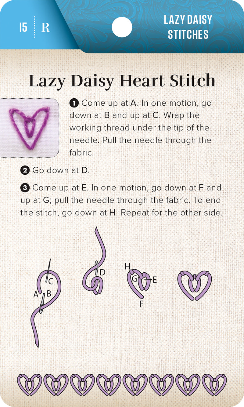 On-the-Go Embroidery Cards Set 1