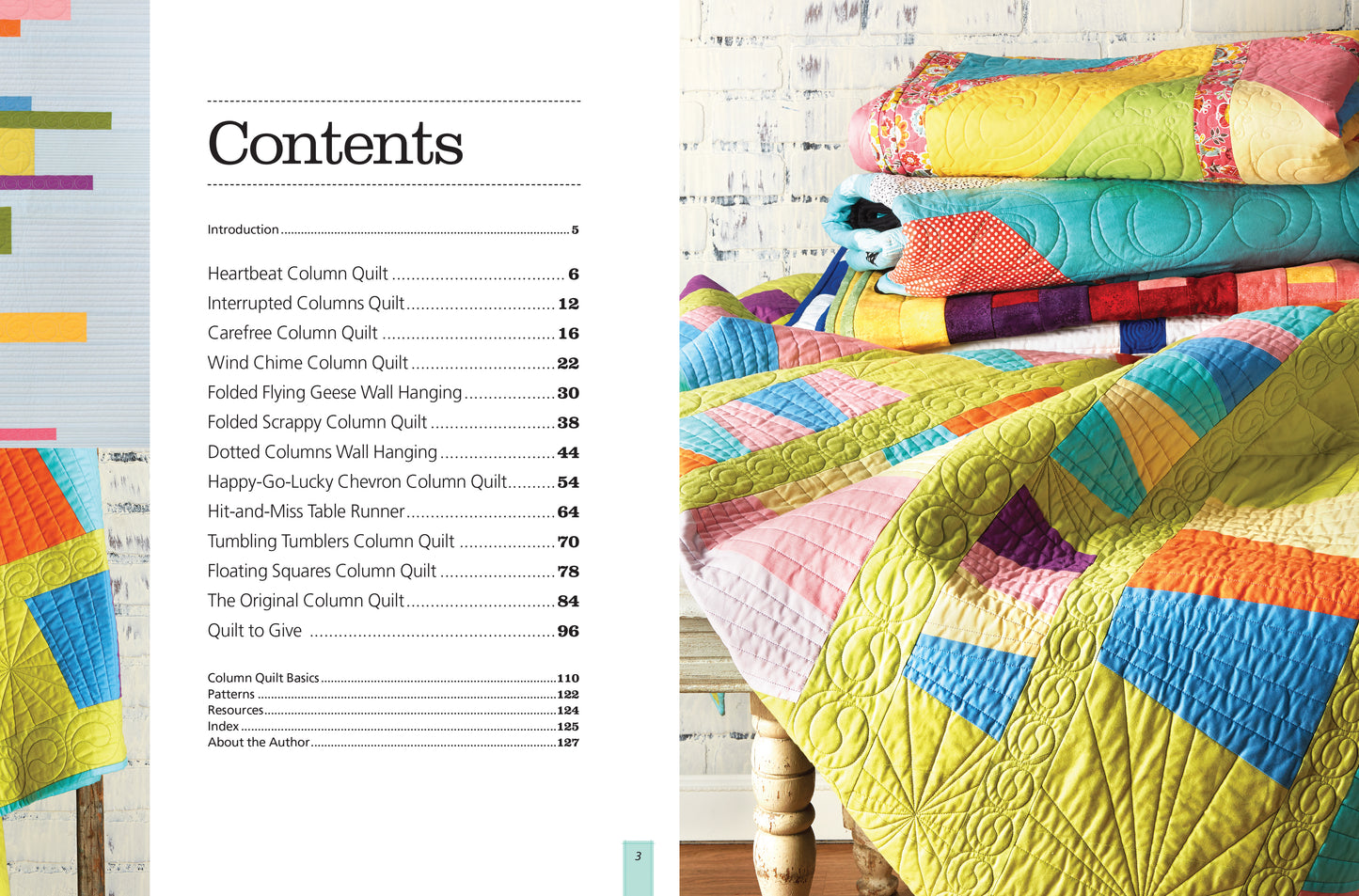 Quick Column Quilts