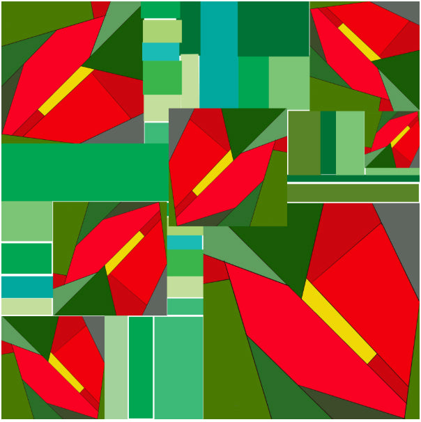 Improv Inspired by Nature: From Design to Dynamic Art Quilt