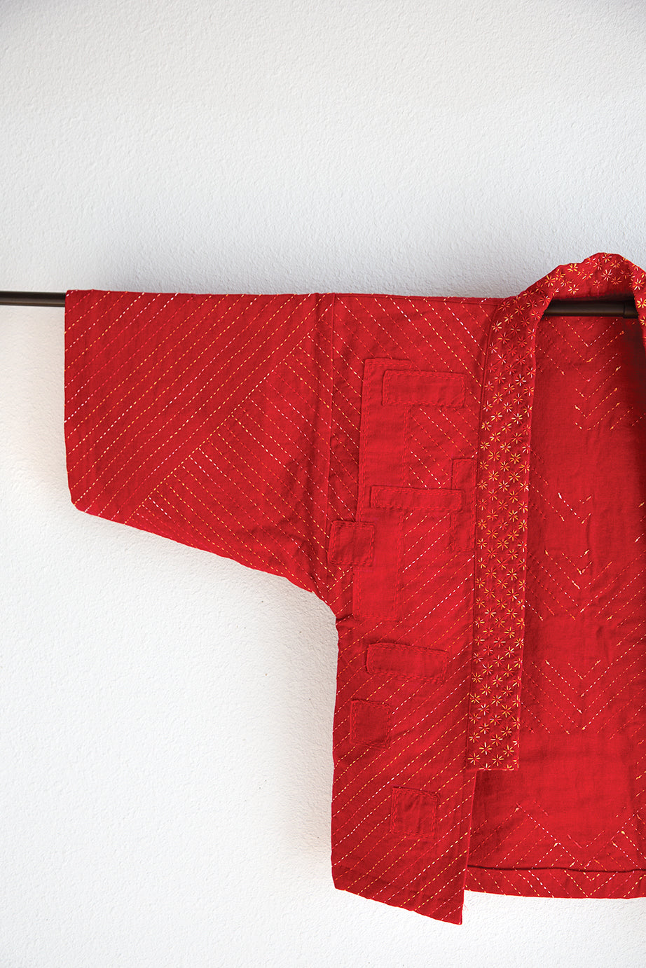 Hanten Jacket with Sashiko Design