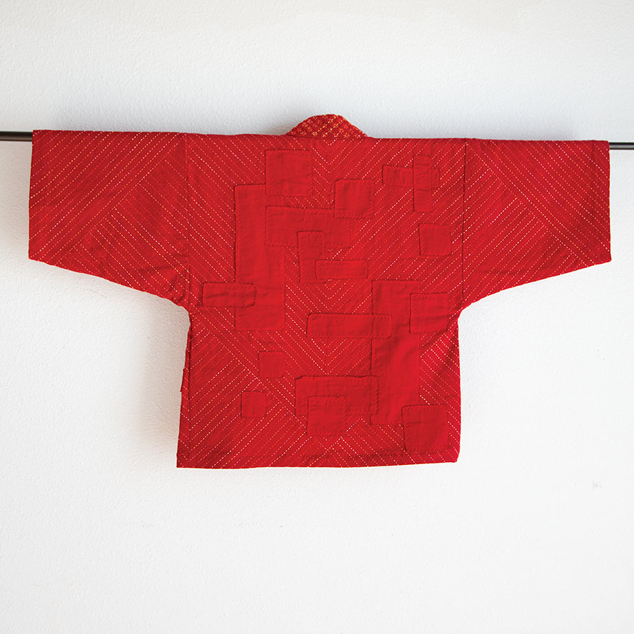 Hanten Jacket with Sashiko Design