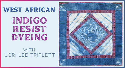 West African Indigo Resist Dyeing