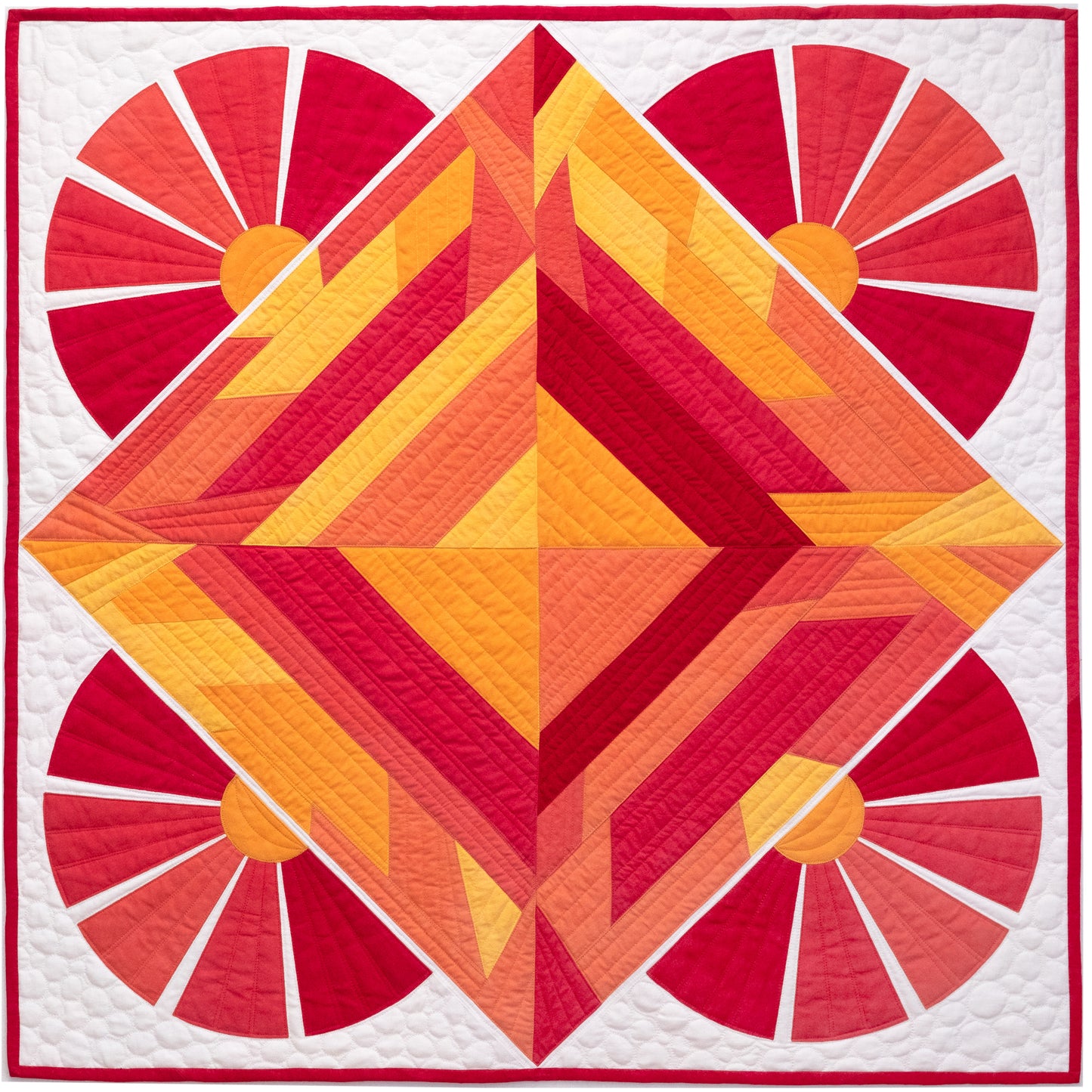 Spring Bling: An Art-Deco Gem Quilt