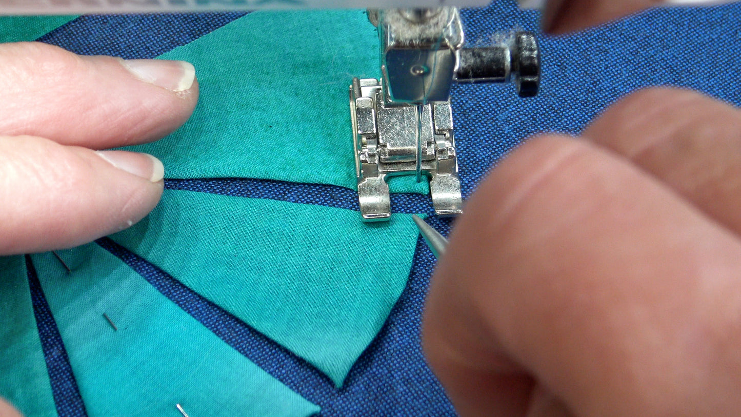 Spring Bling: An Art-Deco Gem Quilt