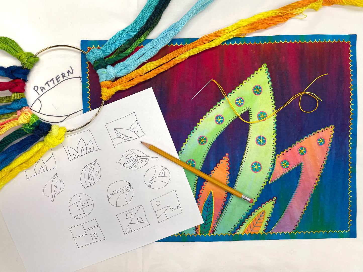 Zen Doodle Art Quilts