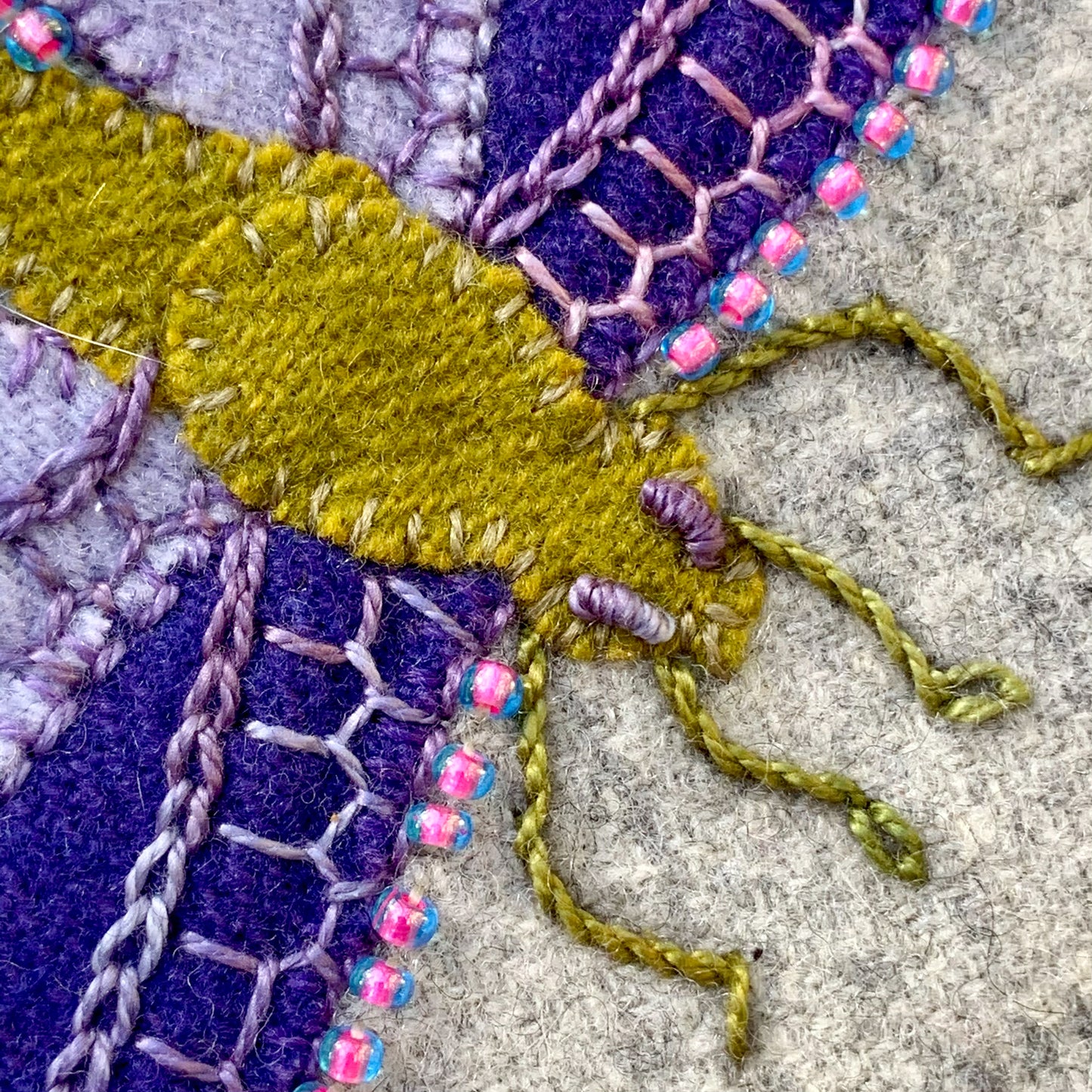 Let's Fly: Wool Appliqué with Embroidery Embellishments with Stitch Library