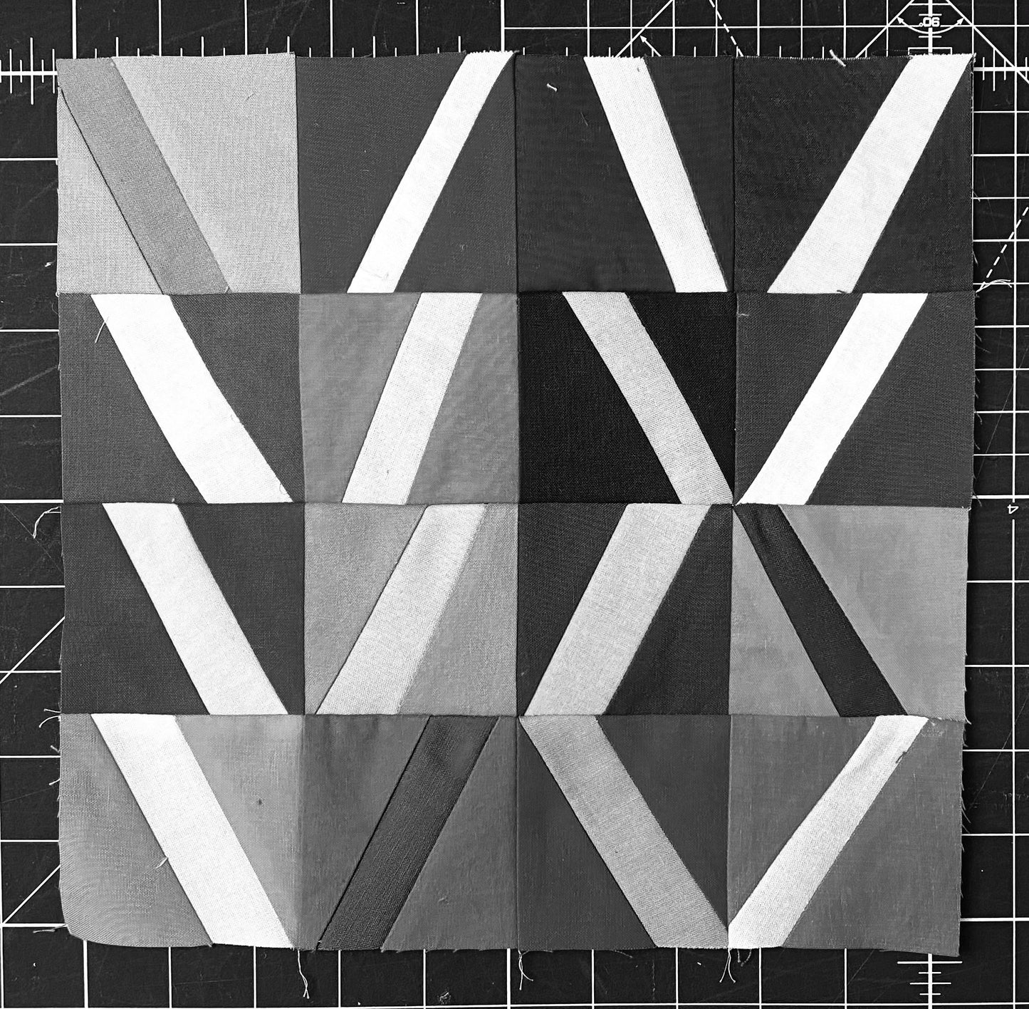 Strip Sandwiches Improv Quilting