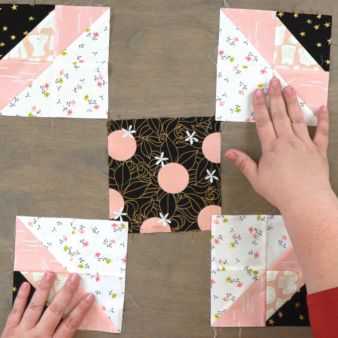 Lulee’s Garden Quilt: Perfecting Your Piecing Series