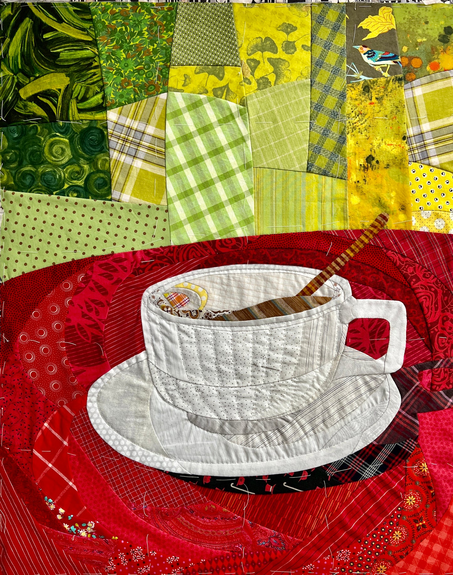 Photo to Fabric: Hand Piece a Collage