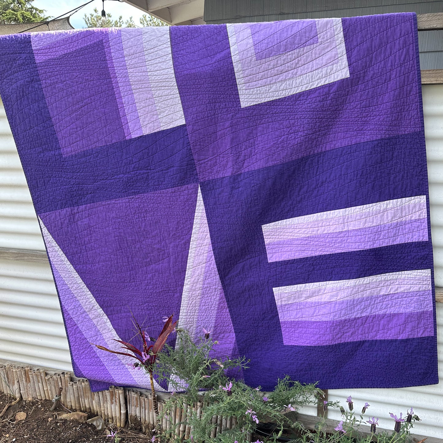 Colorblock LOVE Quilt
