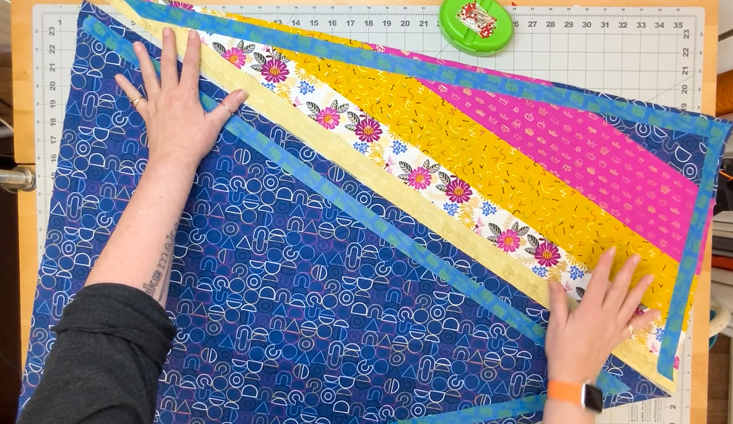 Colorblock LOVE Quilt