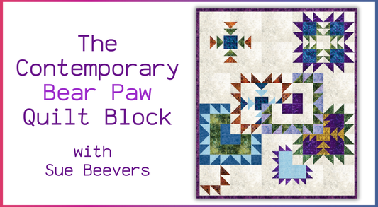 The Contemporary Bear Paw Quilt Block