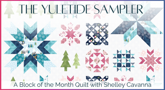 The Yuletide Sampler Block-of-the-Month Quilt