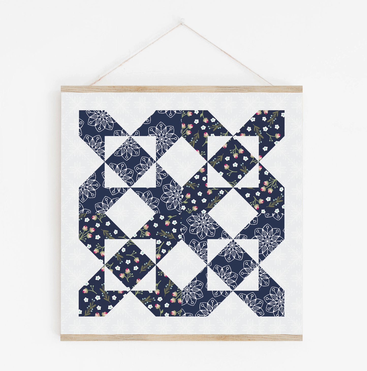 The Yuletide Sampler Block-of-the-Month Quilt