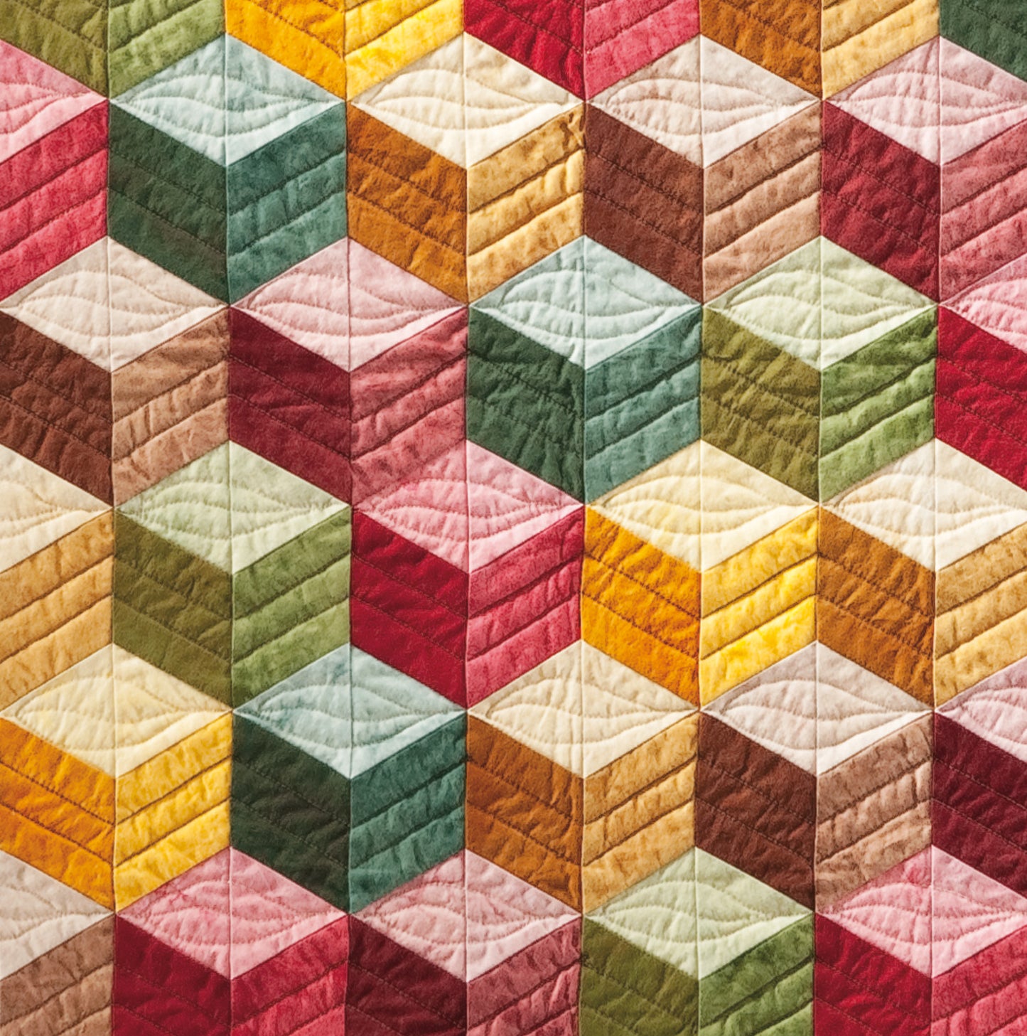 Playing With Blocks: Easy 3D Quilts