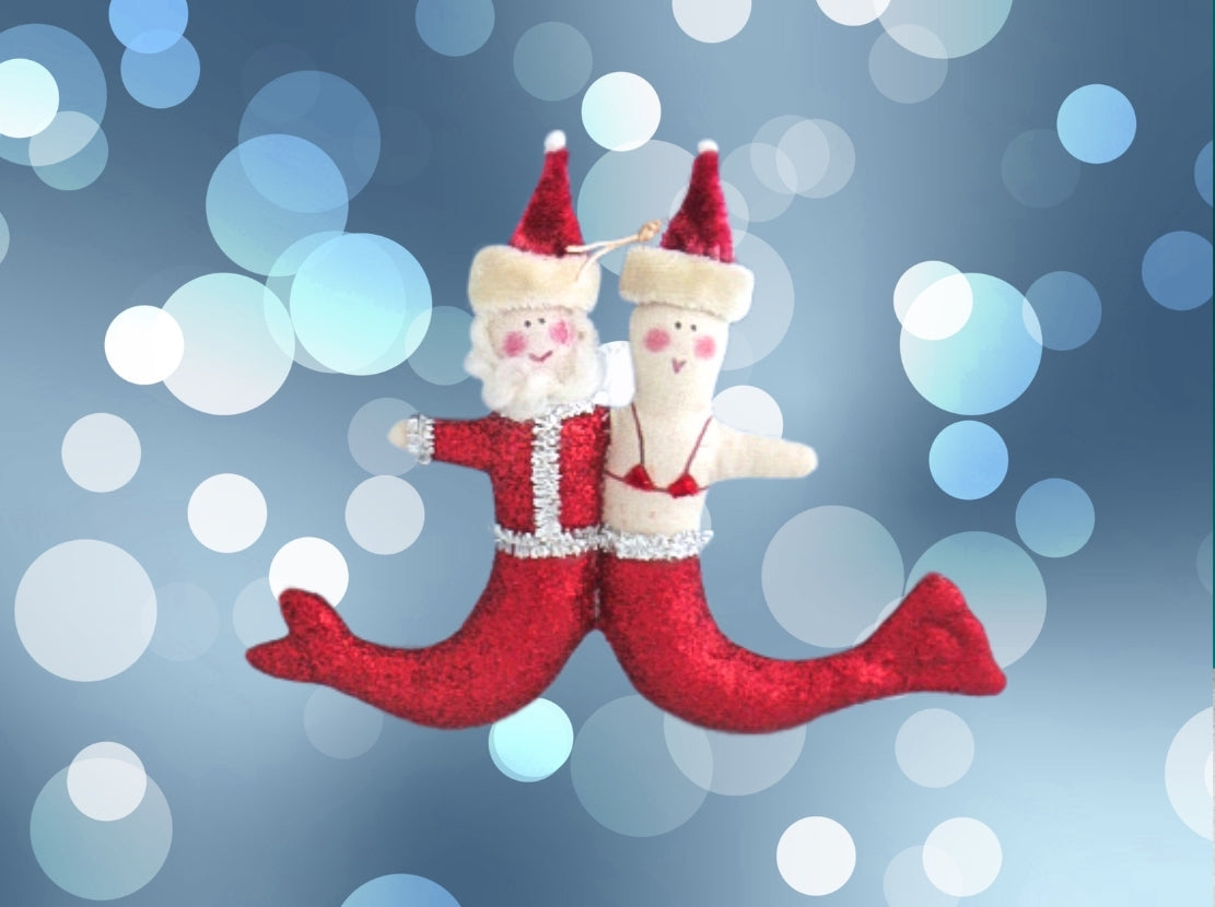 Celebratory Mermaids: Cake Toppers and Ornaments