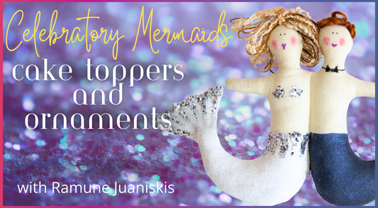 Celebratory Mermaids: Cake Toppers and Ornaments