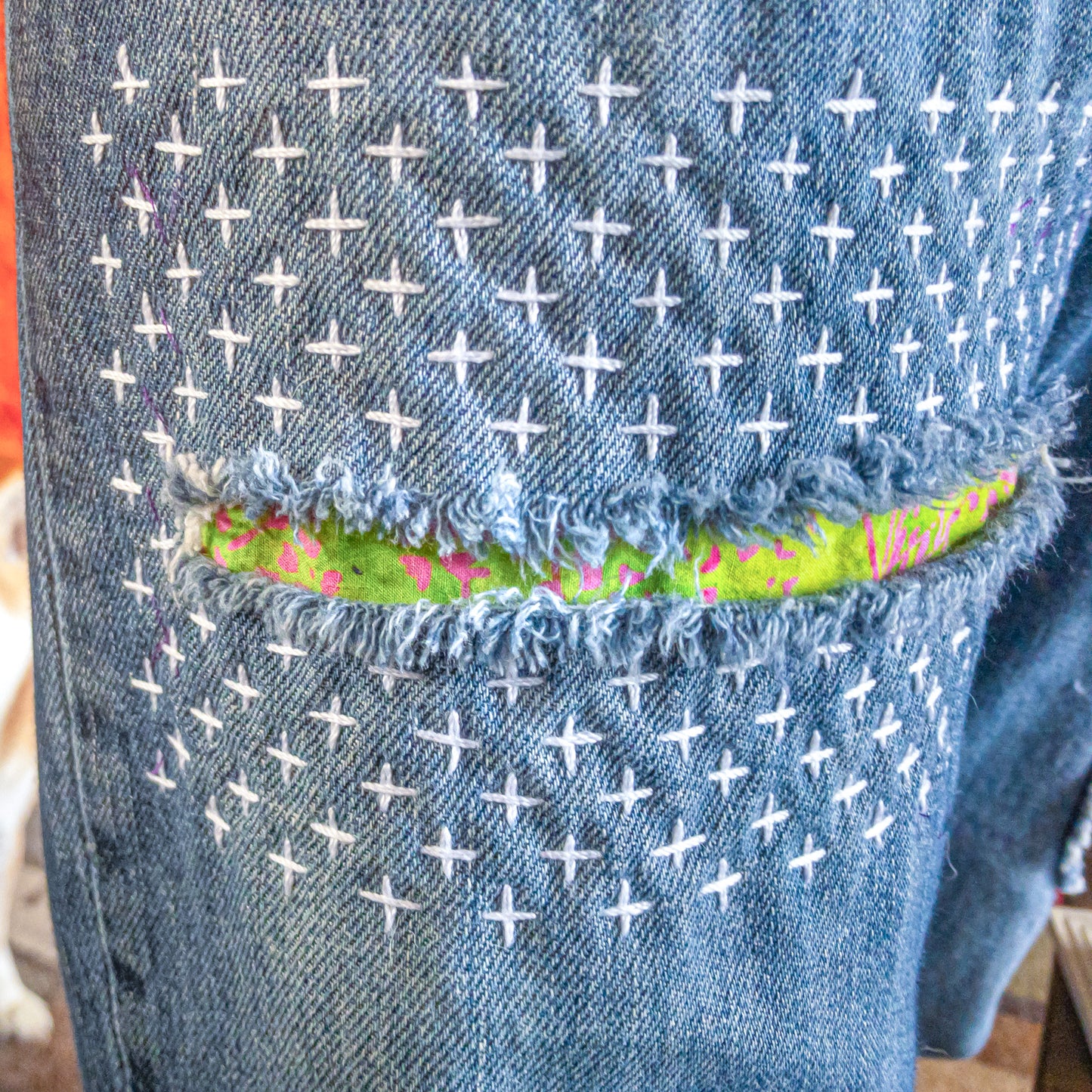Sashiko Mending