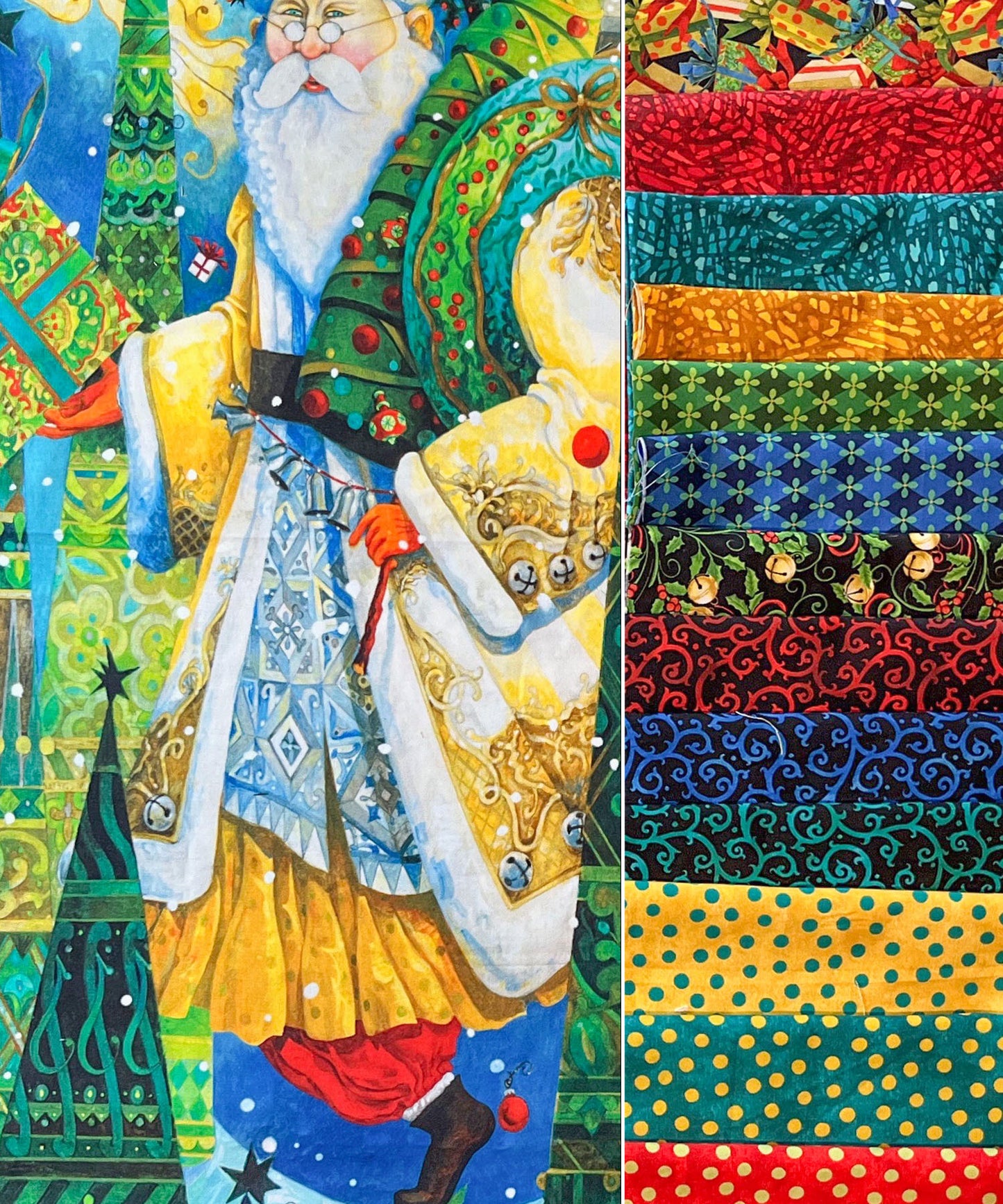 The Spirit of Christmas: A Panel Quilt Adventure