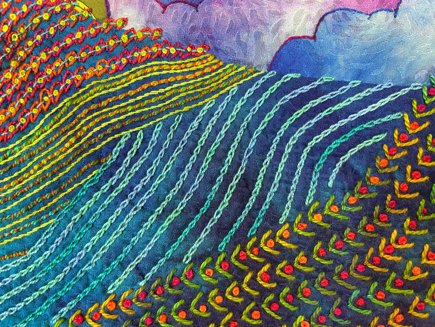 Creative Stitch Combinations: Crafting Embroidery Textures and Patterns