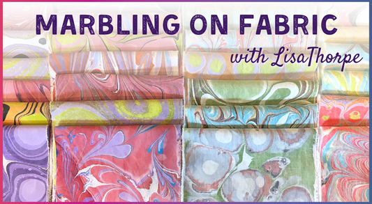 Marbling on Fabric