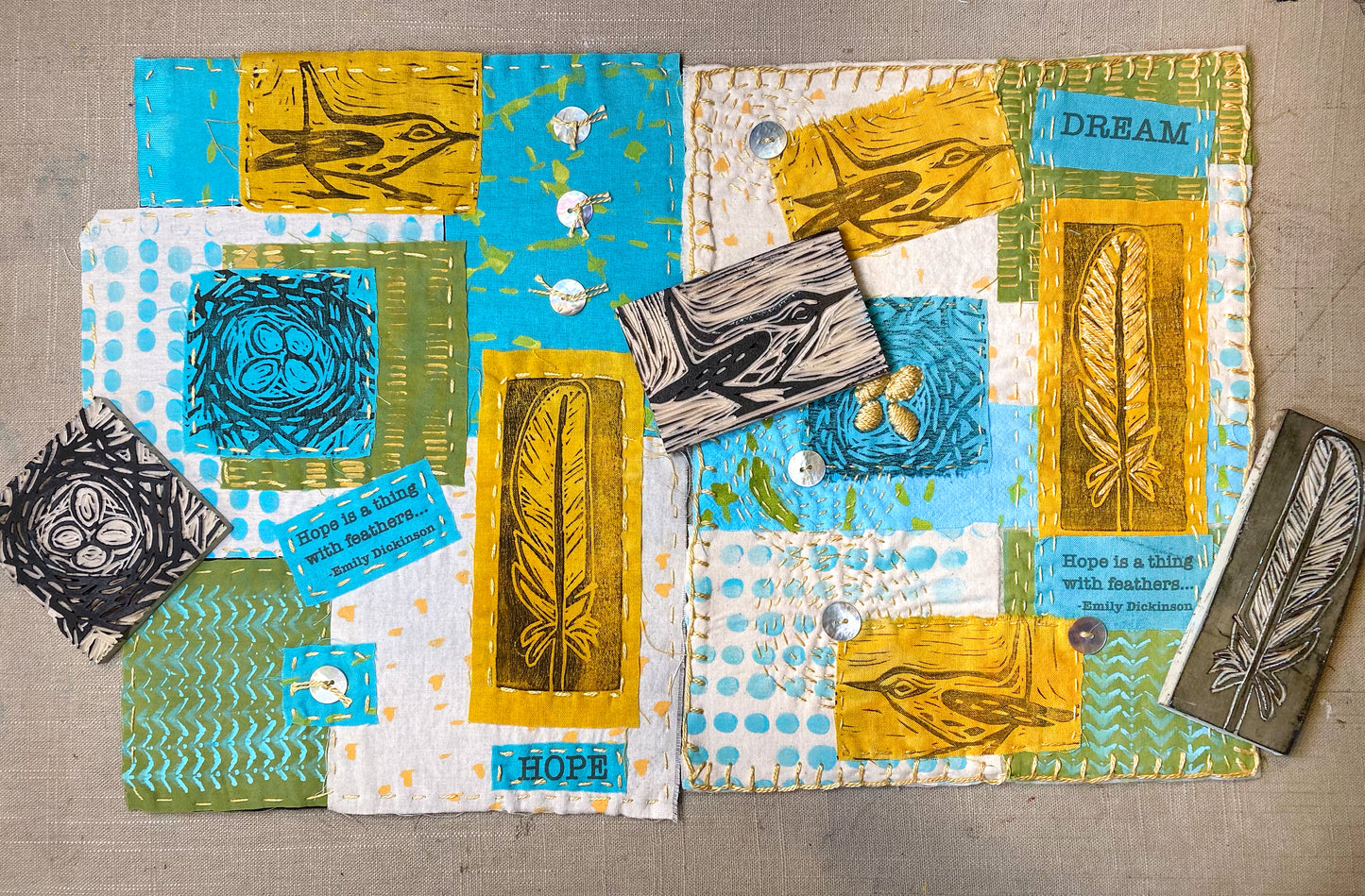 Block Printing: Design, Carve, Print