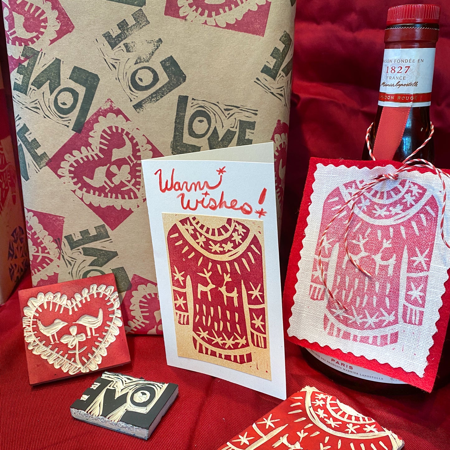 Block Printing: Design, Carve, Print