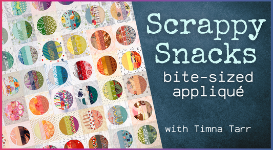 Scrappy Snacks: Bite-Sized Appliqué