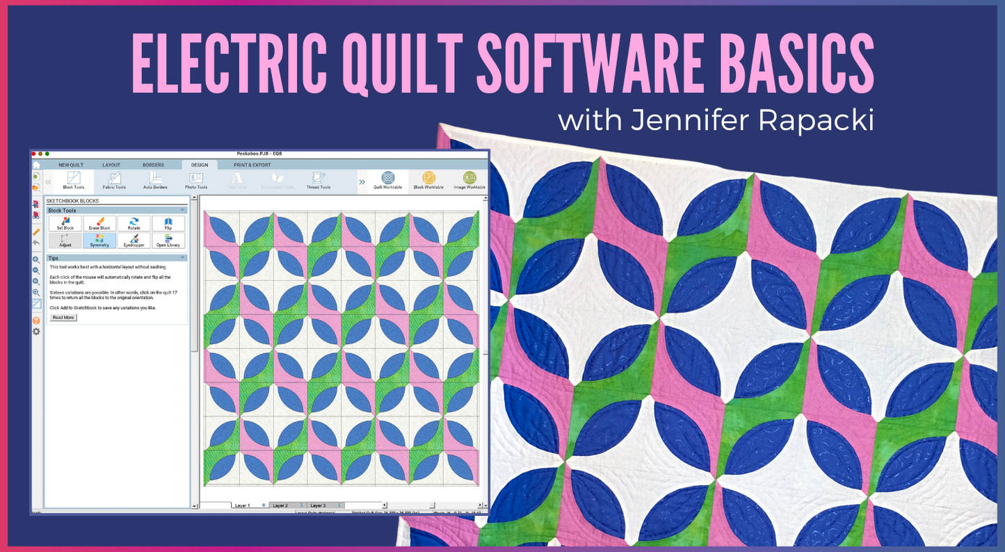 Electric Quilt Software Basics