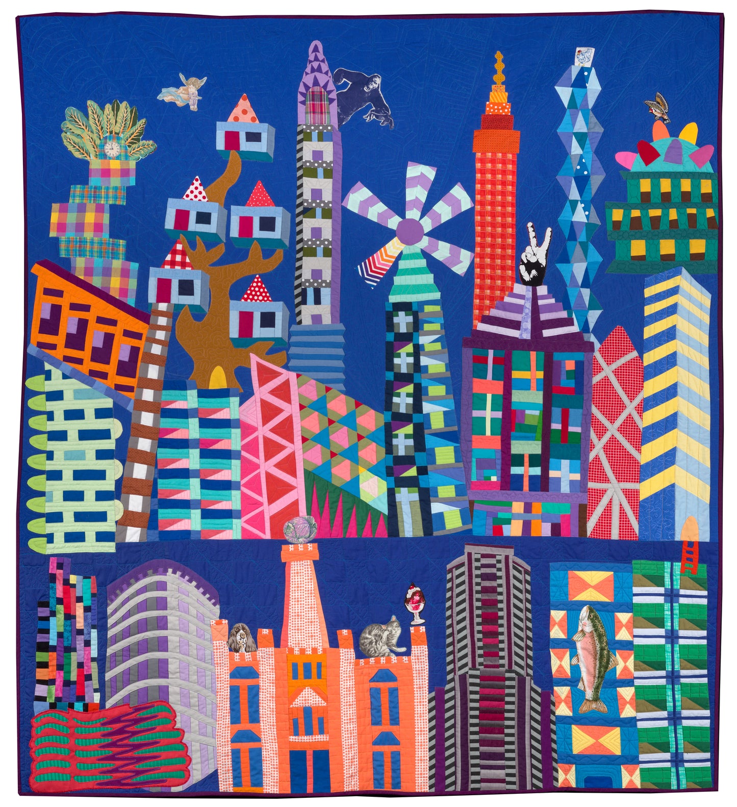 Scrap Cities: Architecture-Inspired Quilts
