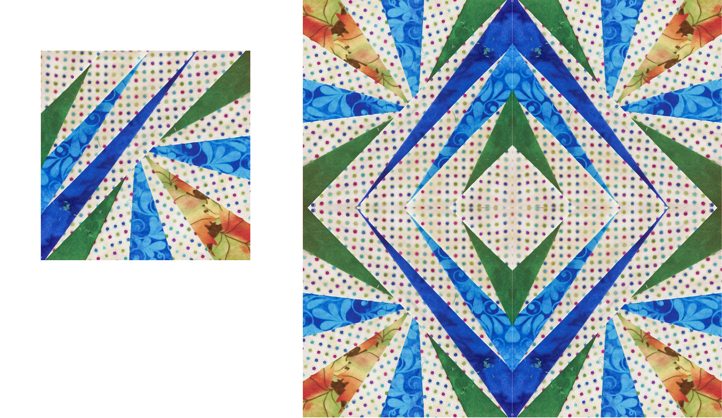 Zig-Zags & Fans: Paper Piecing Play