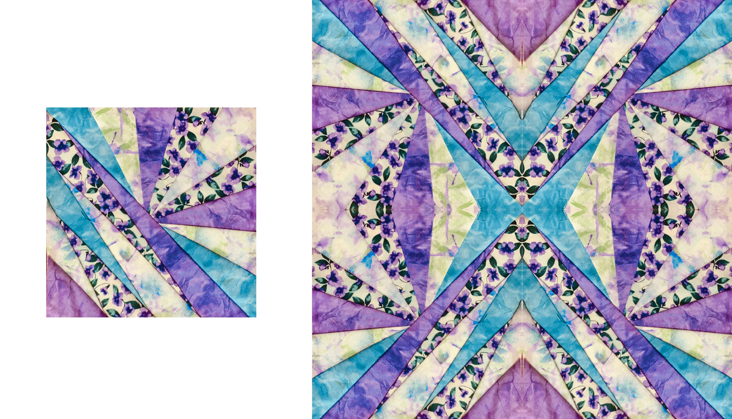 Zig-Zags & Fans: Paper Piecing Play
