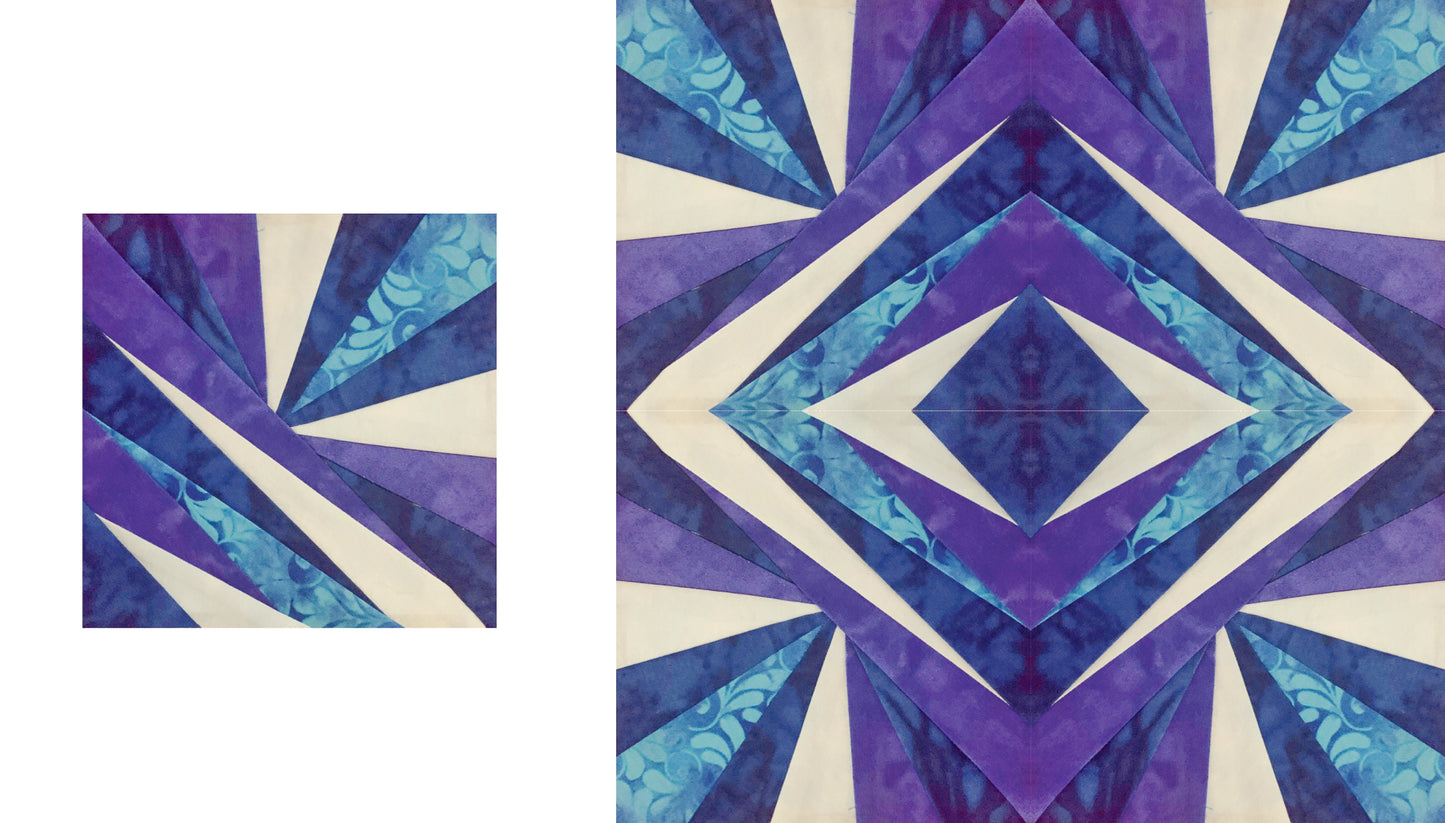Zig-Zags & Fans: Paper Piecing Play