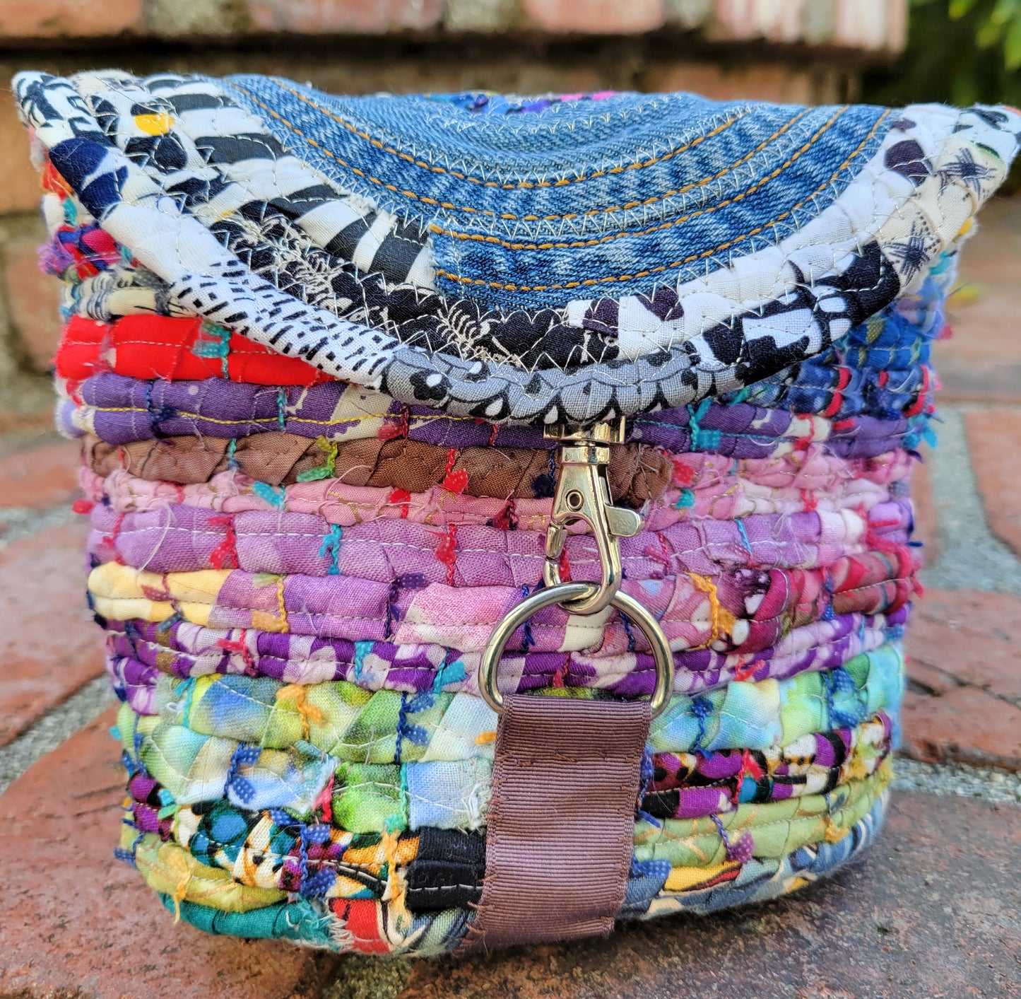 Artistic Scrap Baskets the Q-Cord Way