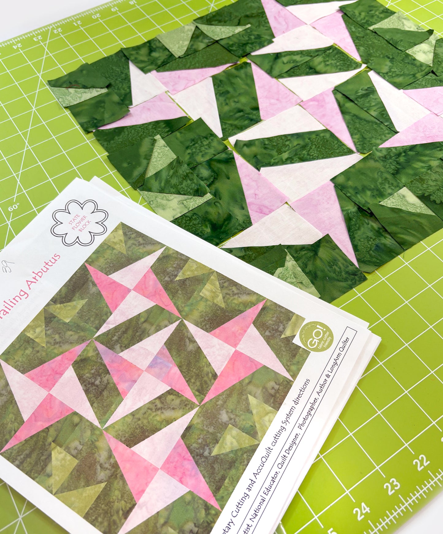 The Great American Flower Quilt: 50 State Patchwork Blooms