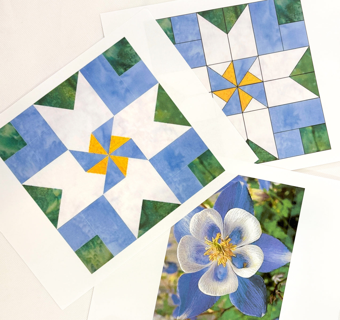 The Great American Flower Quilt: 50 State Patchwork Blooms