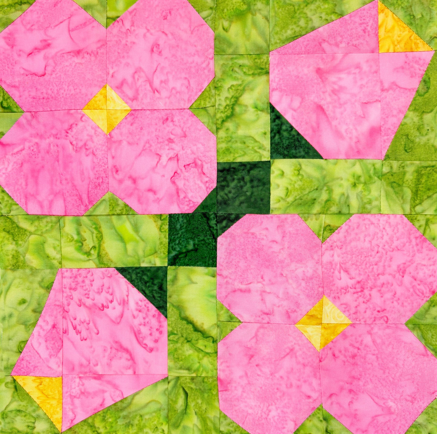 The Great American Flower Quilt: 50 State Patchwork Blooms
