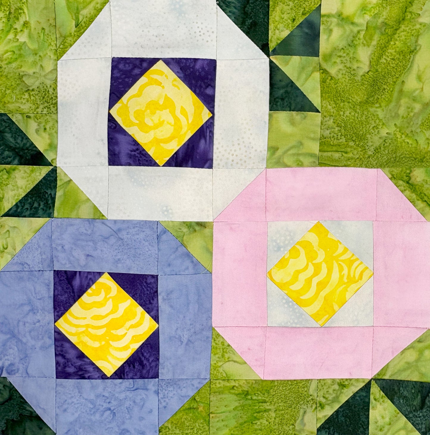 The Great American Flower Quilt: 50 State Patchwork Blooms
