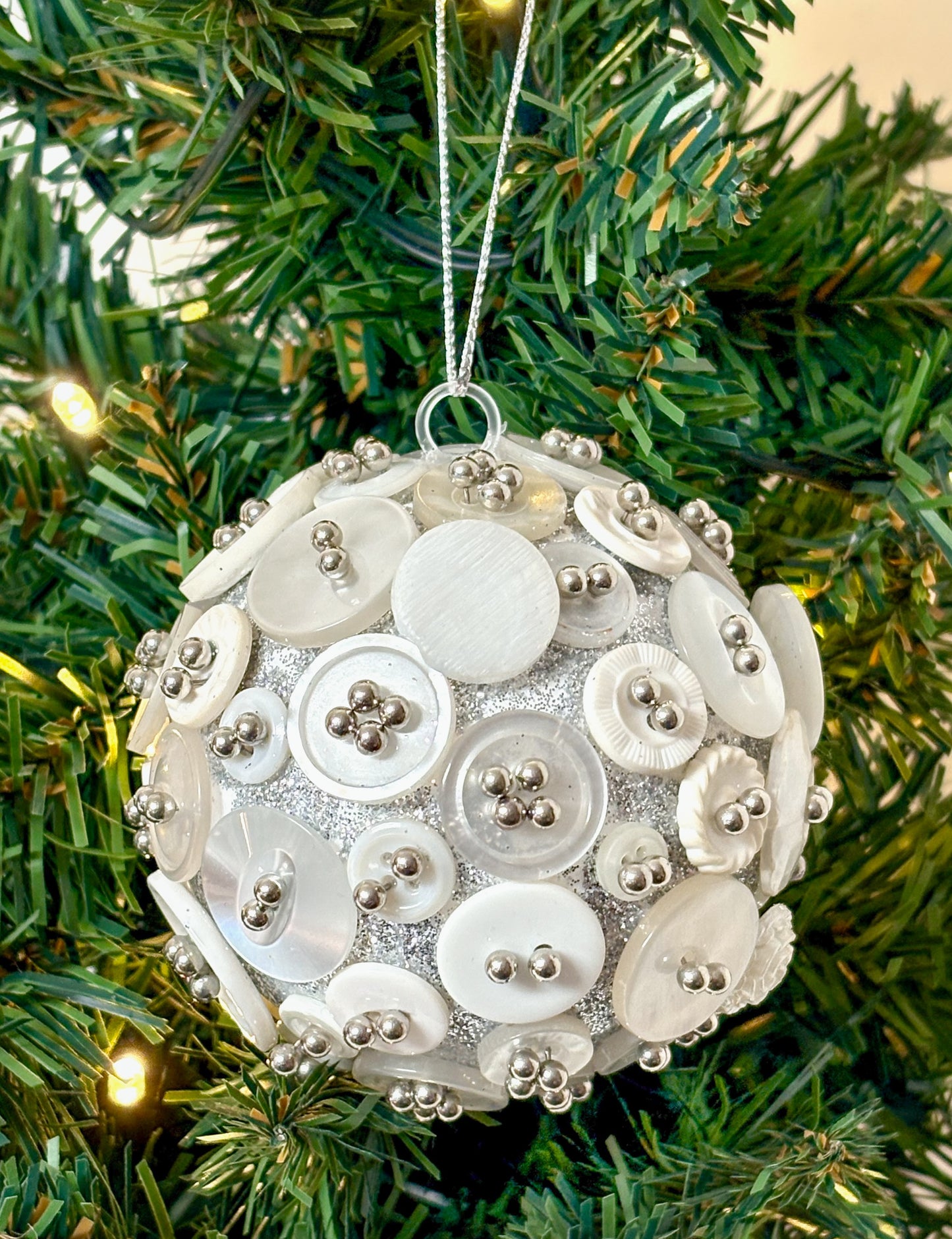 Button Trees & No-Sew Ornaments