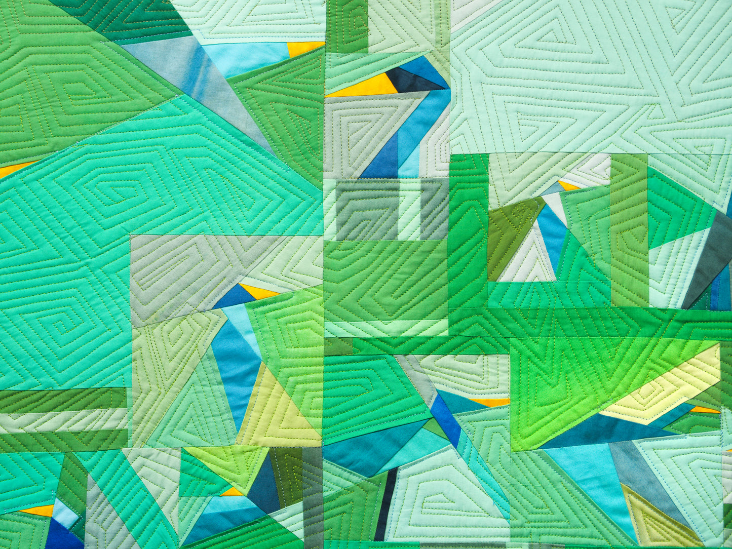 Improv Inspired by Nature: From Design to Dynamic Art Quilt
