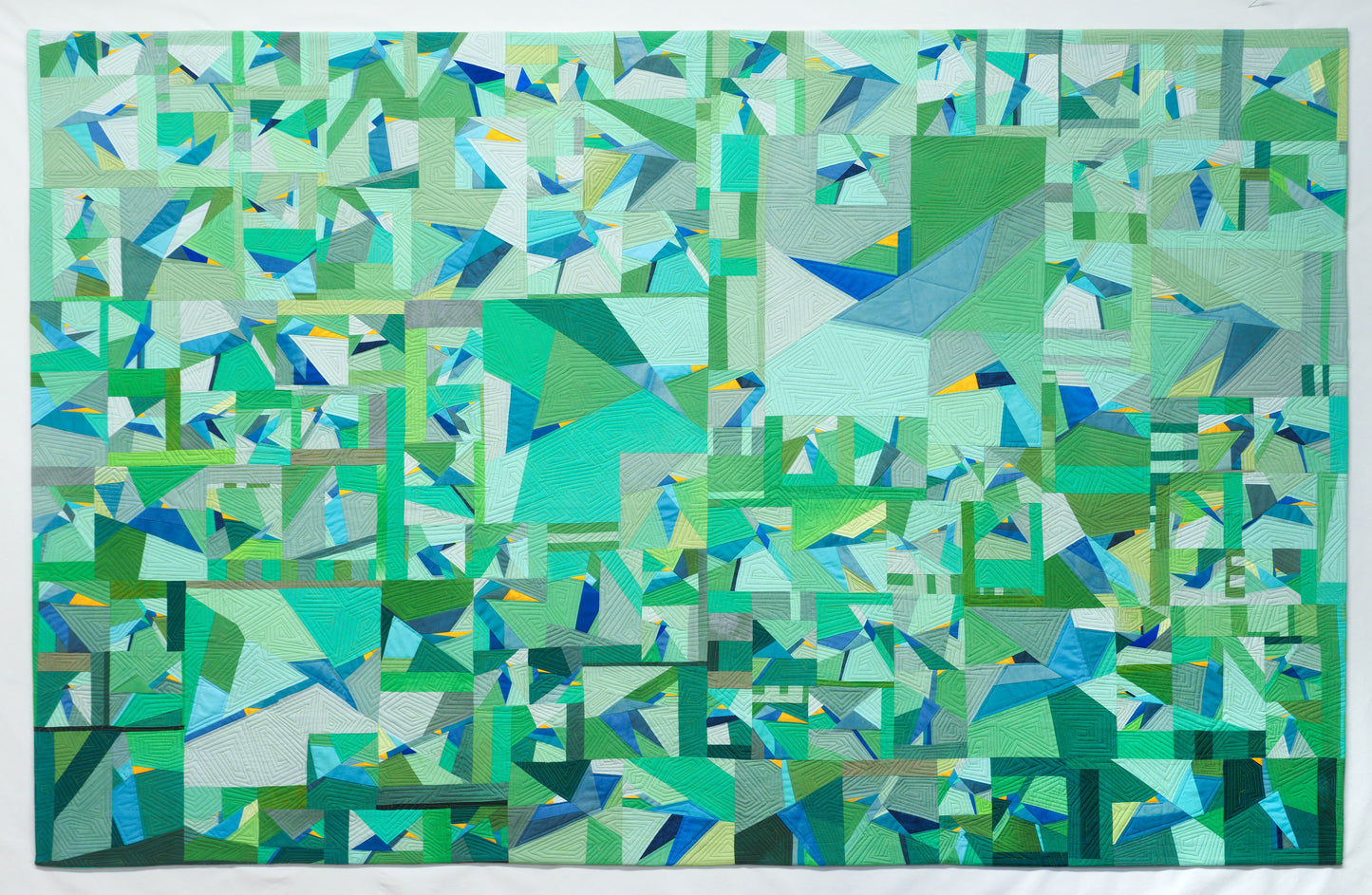 Improv Inspired by Nature: From Design to Dynamic Art Quilt