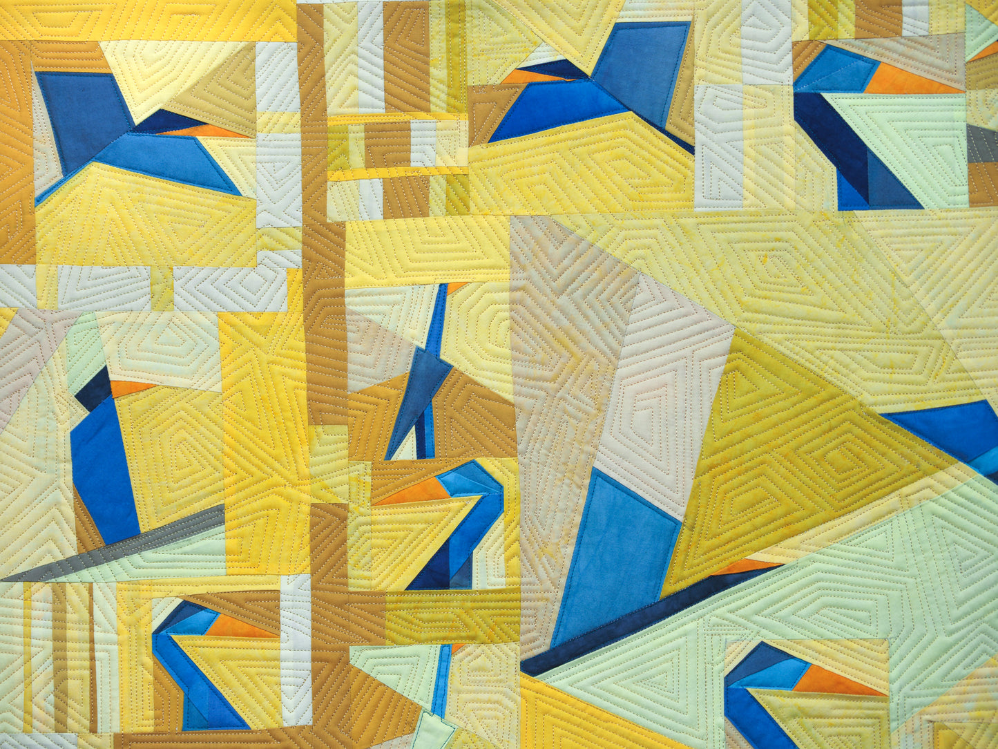 Improv Inspired by Nature: From Design to Dynamic Art Quilt
