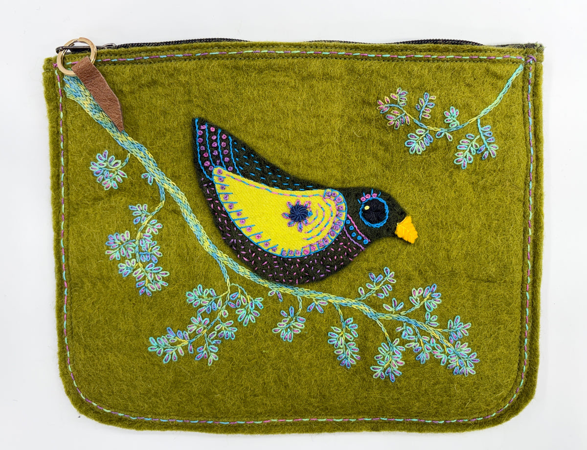 Felt Flock: Easy Embroidered Birds with Stitch Library