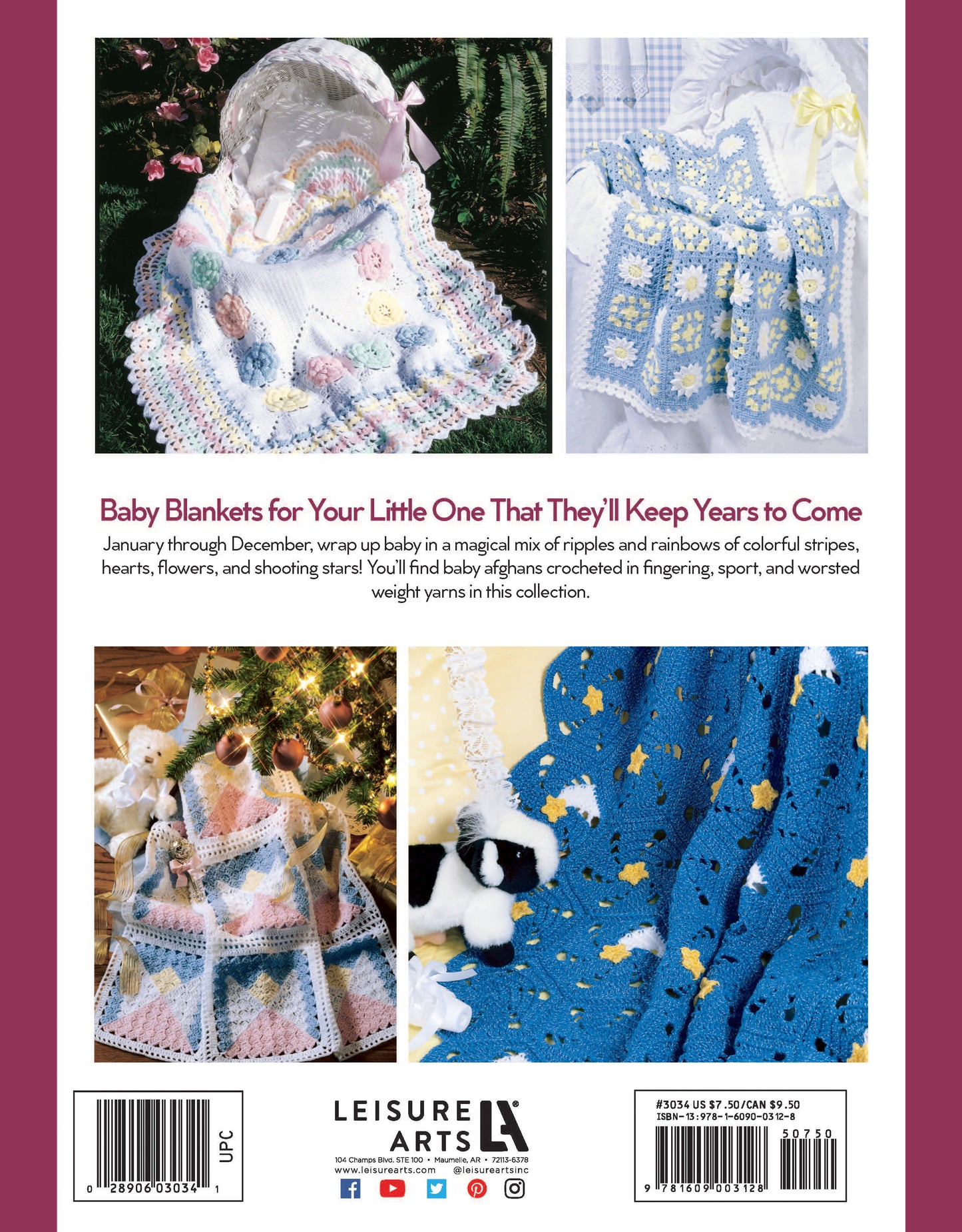 A Year of Baby Afghans, Book 2 Digital Download