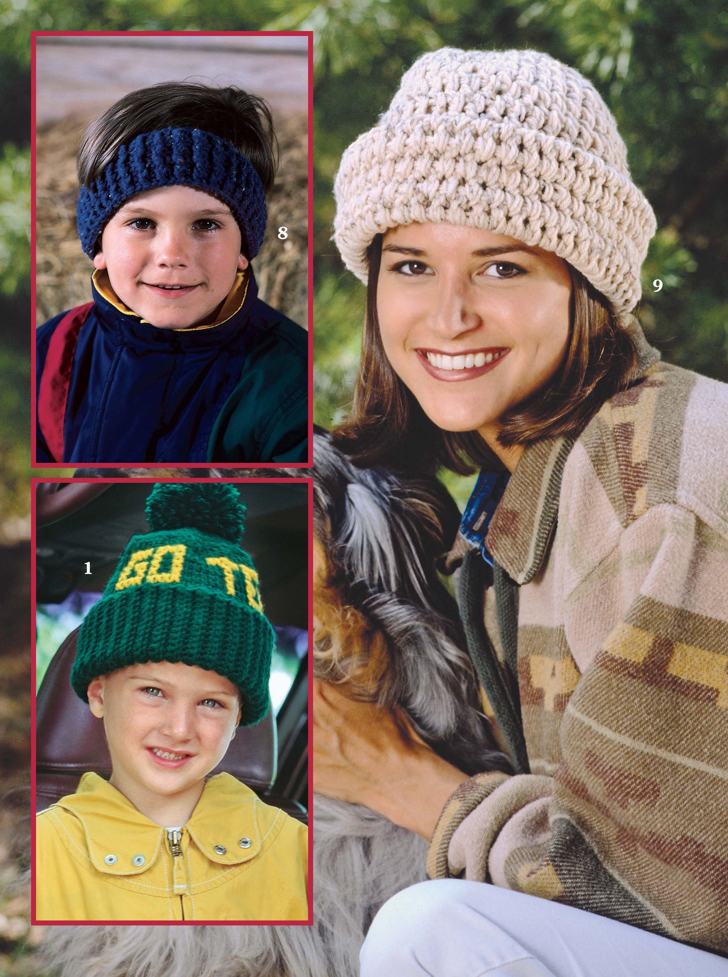 Find inspiration for your next crochet project with Chase the Chill—Crocheted Hats, Scarves, and Mittens for the Family by Leisure Arts: 16 digital designs including beanies, ear warmers, and more for all ages.